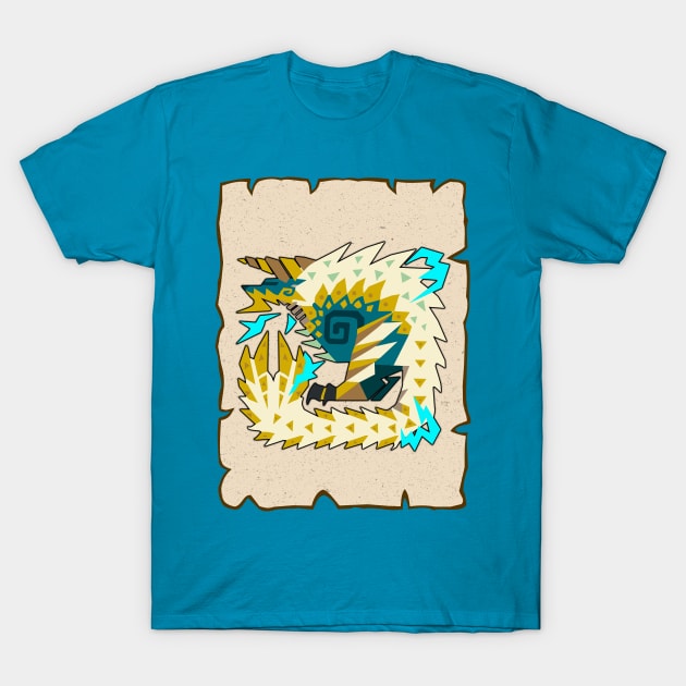 Zinogre Quest! T-Shirt by MaxMeCustom